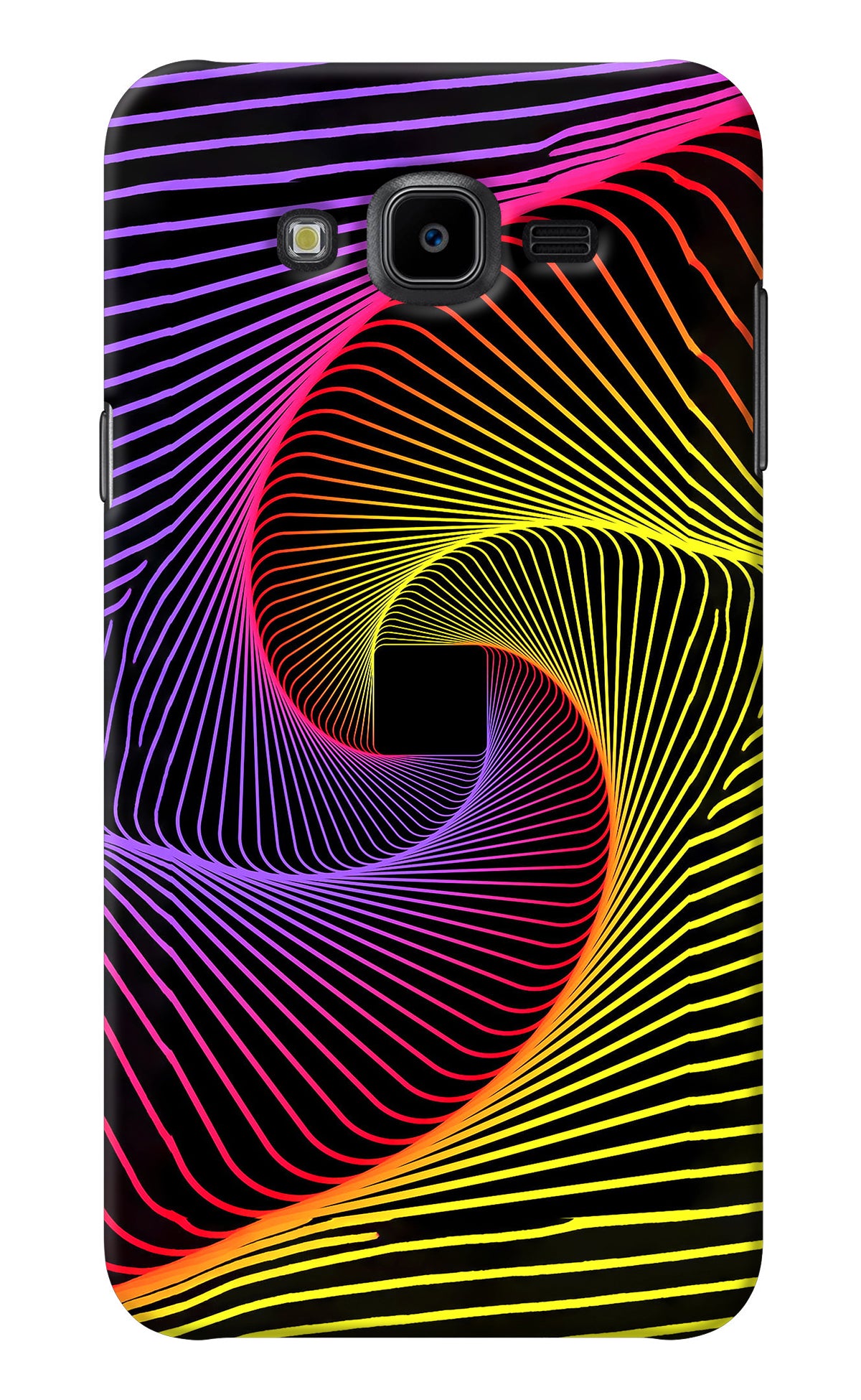 Colorful Strings Samsung J7 Nxt Back Cover