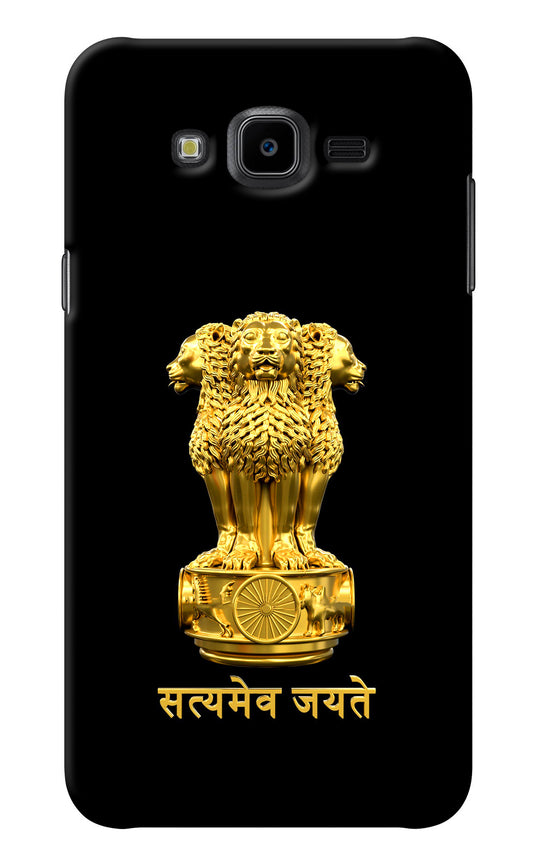 Satyamev Jayate Golden Samsung J7 Nxt Back Cover