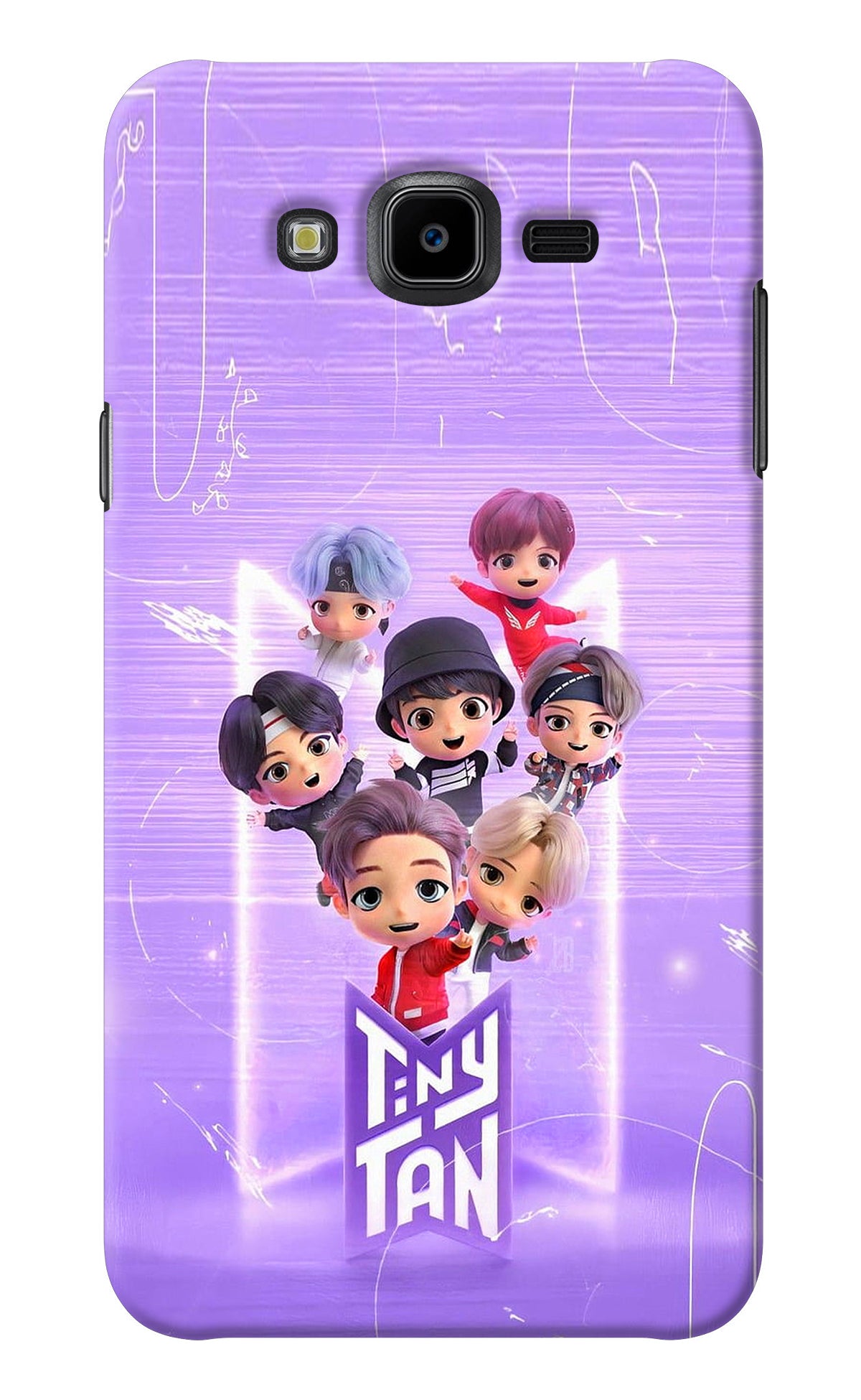 BTS Tiny Tan Samsung J7 Nxt Back Cover