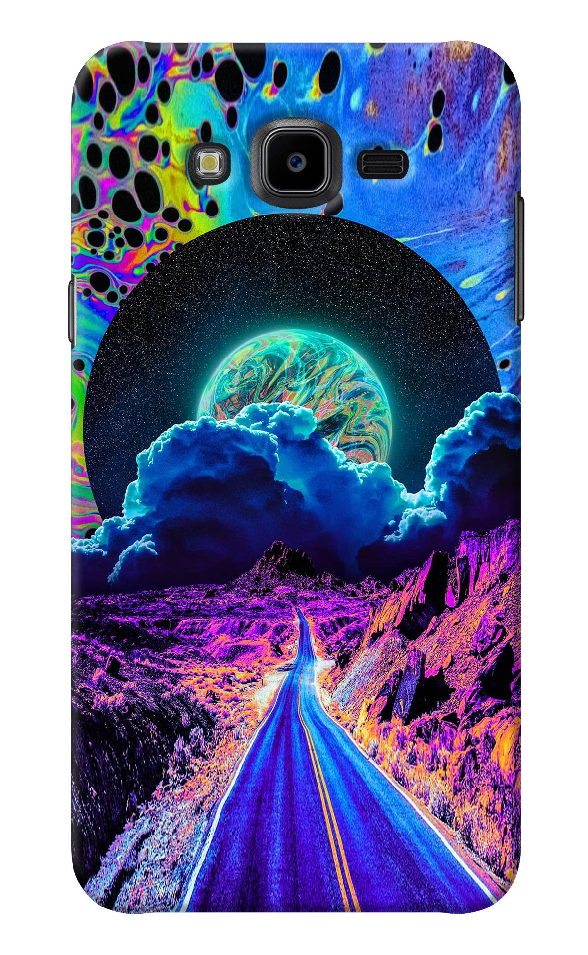 Psychedelic Painting Samsung J7 Nxt Back Cover