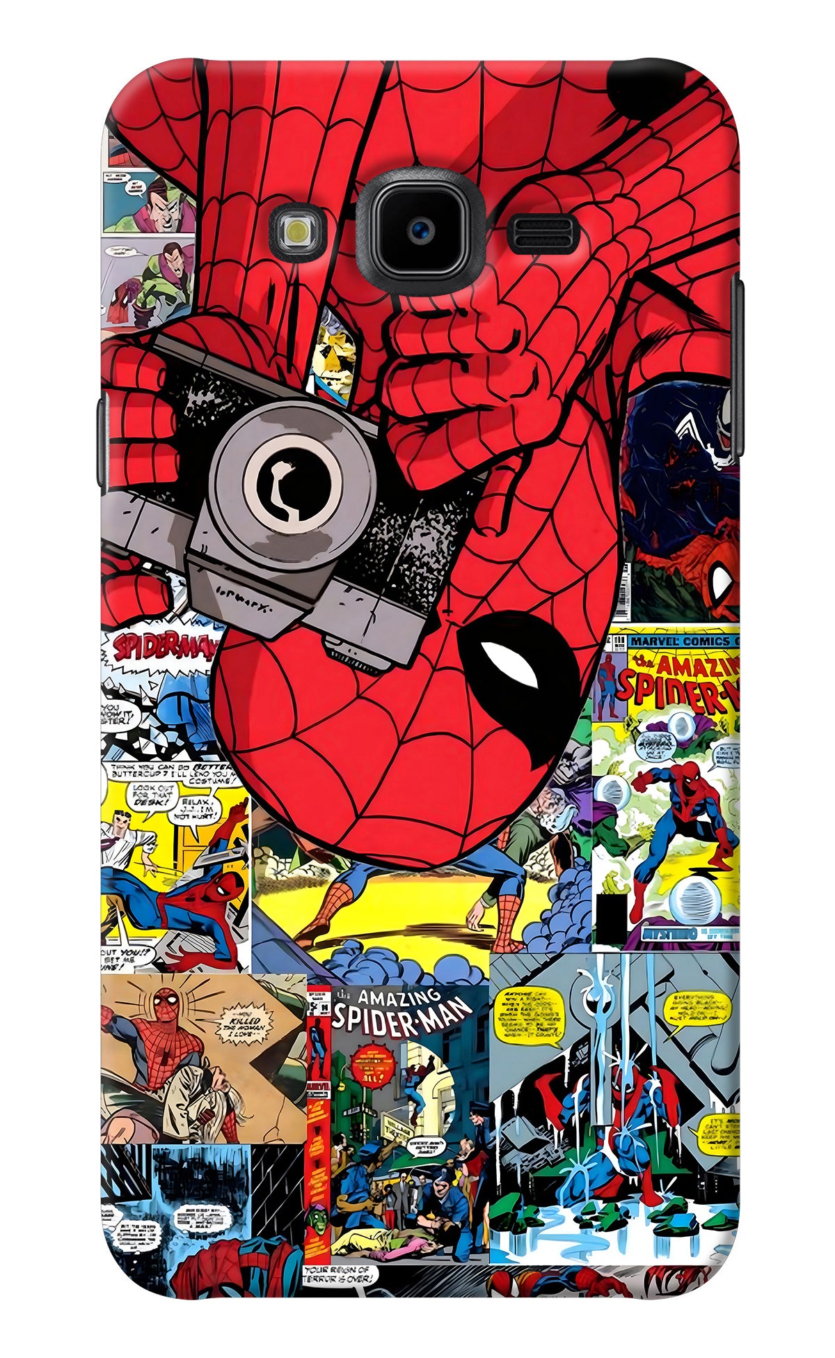 Spider Man Samsung J7 Nxt Back Cover