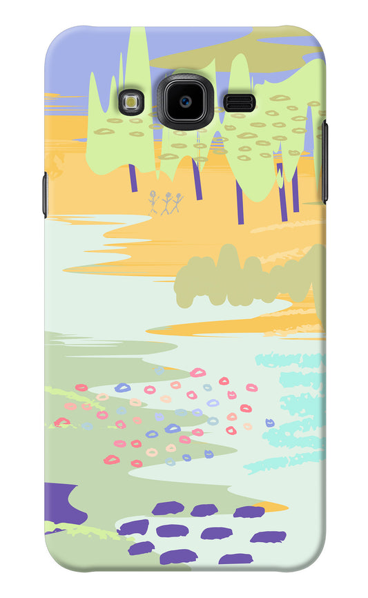 Scenery Samsung J7 Nxt Back Cover