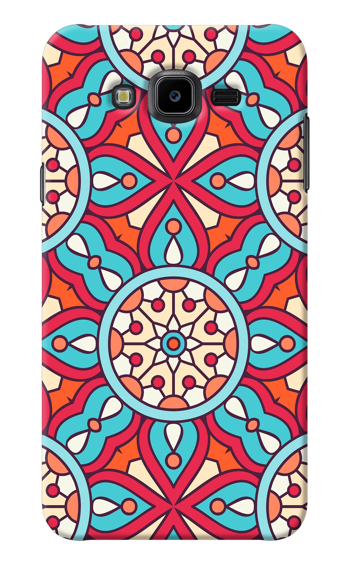 Mandala Geometric Samsung J7 Nxt Back Cover