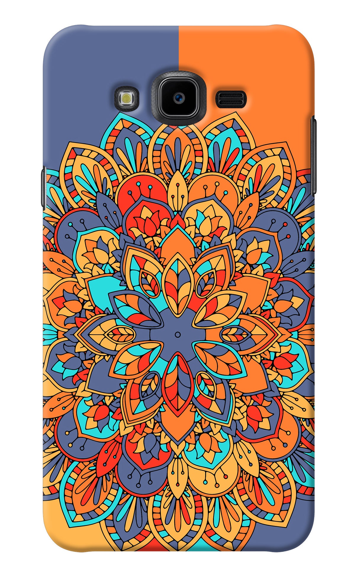 Color Mandala Samsung J7 Nxt Back Cover