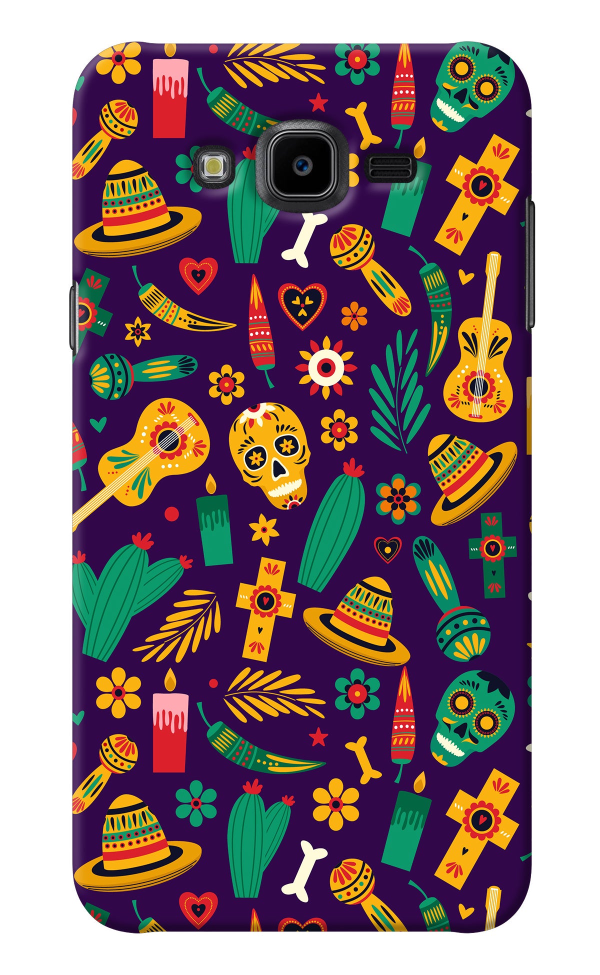 Mexican Artwork Samsung J7 Nxt Back Cover