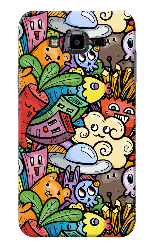 Veggie Doodle Samsung J7 Nxt Back Cover