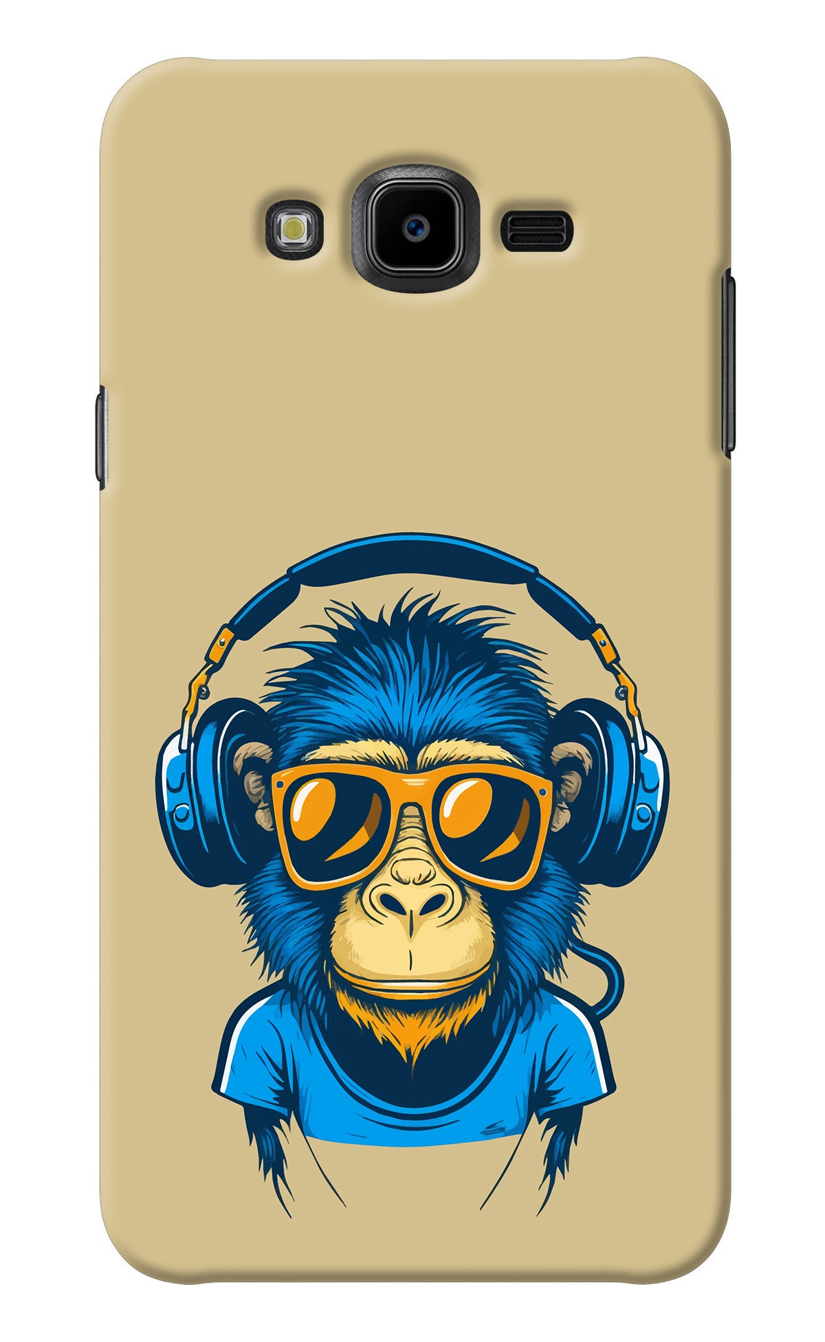 Monkey Headphone Samsung J7 Nxt Back Cover