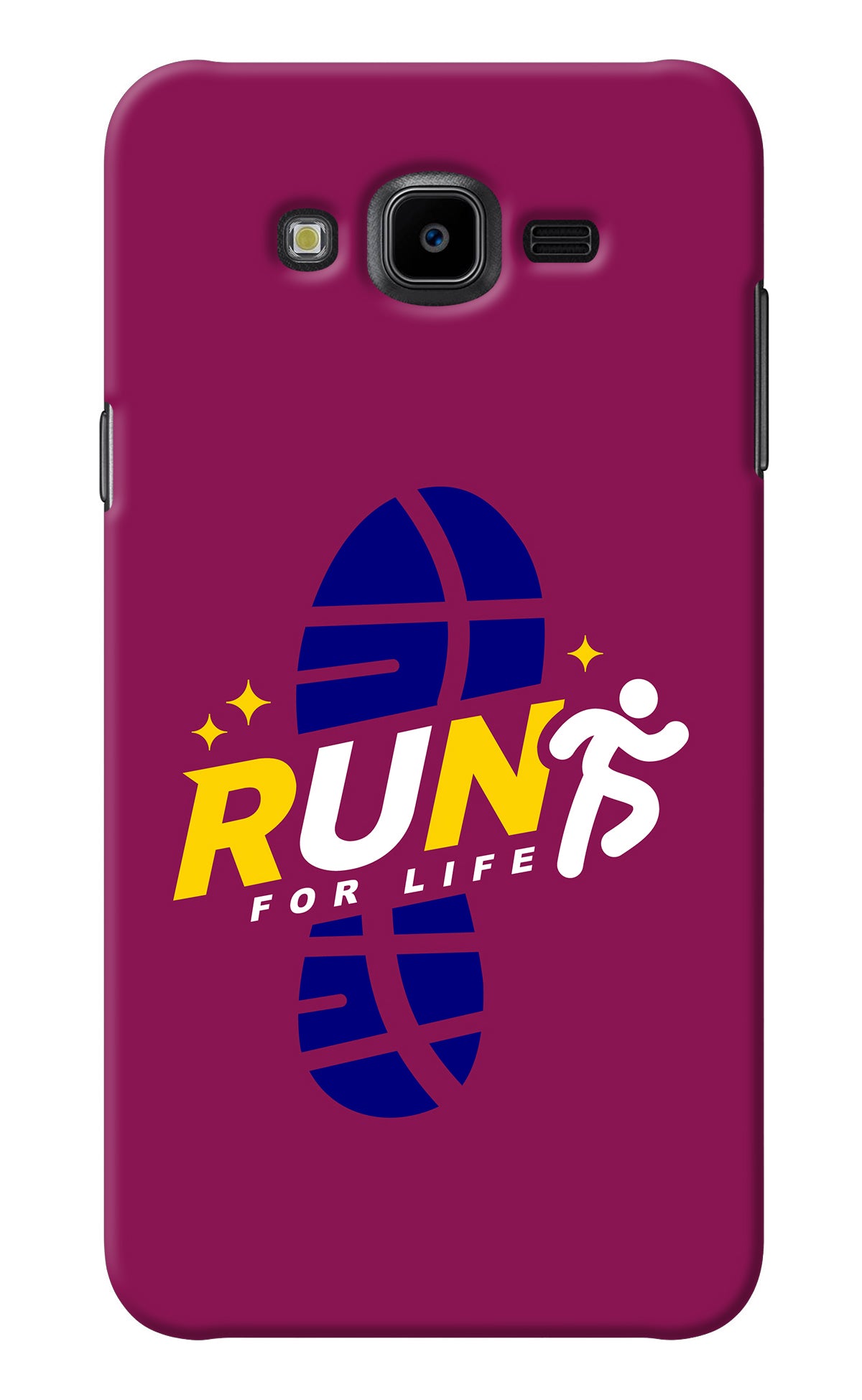 Run for Life Samsung J7 Nxt Back Cover