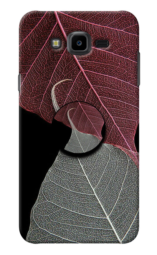 Leaf Pattern Samsung J7 Nxt Pop Case