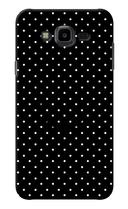 White Dots Samsung J7 Nxt Pop Case