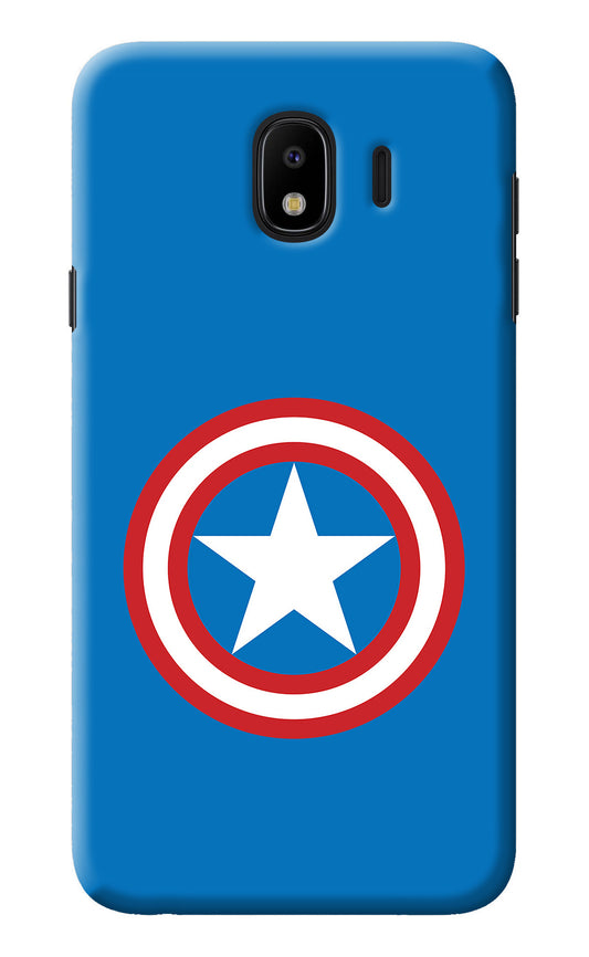 Captain America Logo Samsung J4 Back Cover