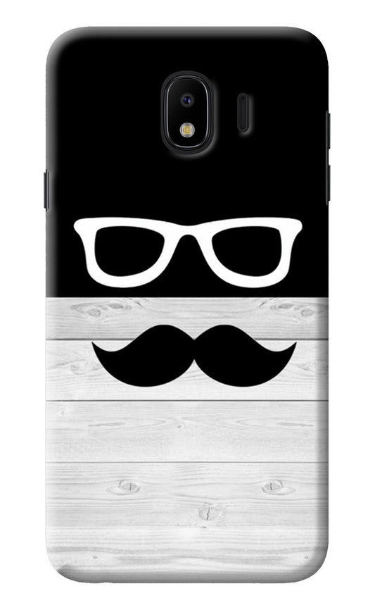 Mustache Samsung J4 Back Cover