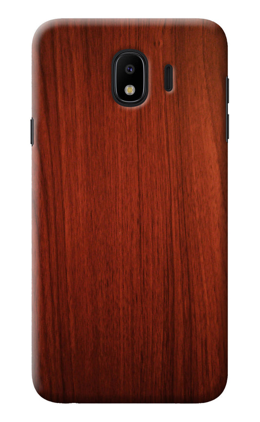 Wooden Plain Pattern Samsung J4 Back Cover