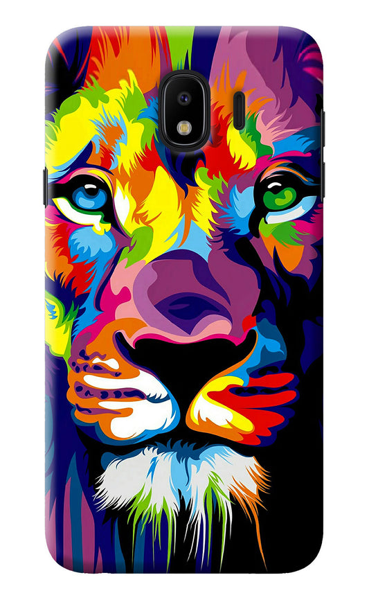 Lion Samsung J4 Back Cover