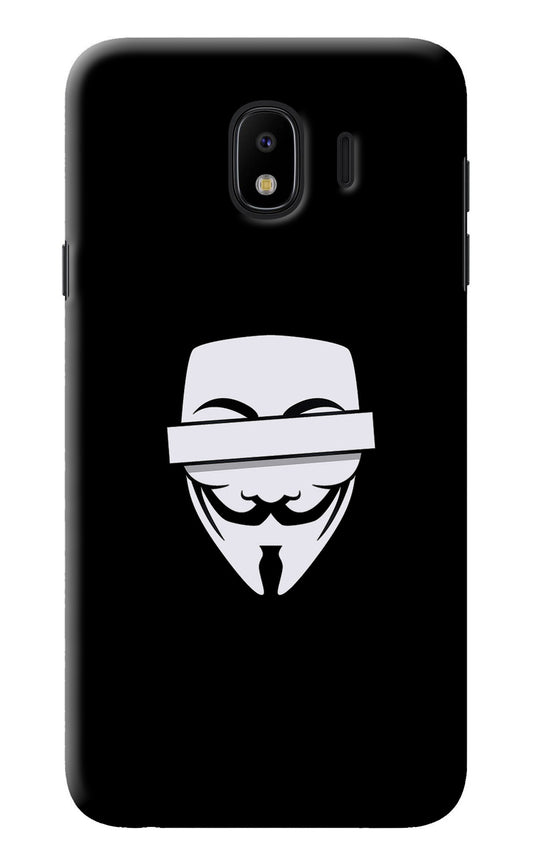 Anonymous Face Samsung J4 Back Cover