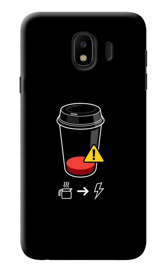 Coffee Samsung J4 Back Cover