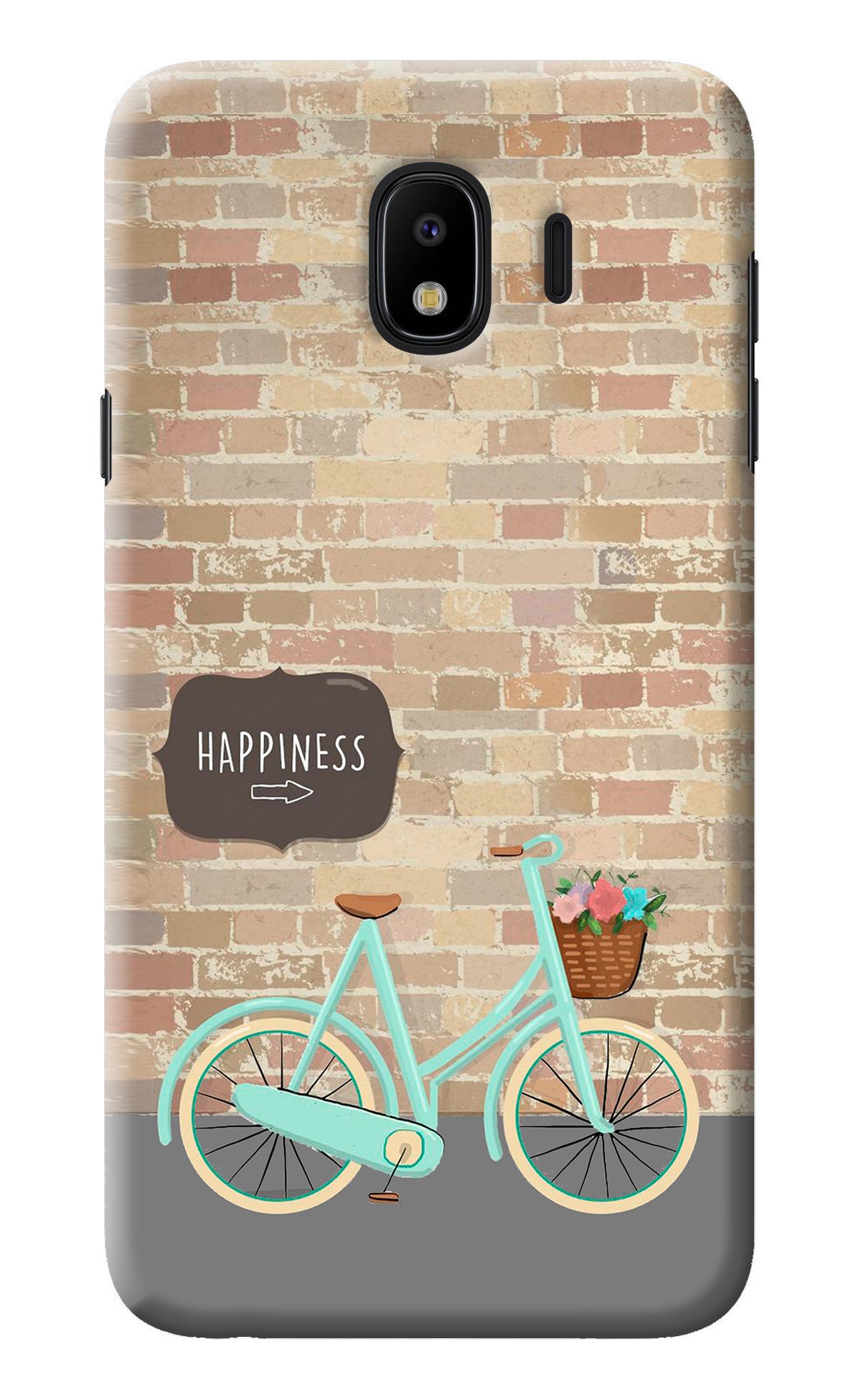 Happiness Artwork Samsung J4 Back Cover