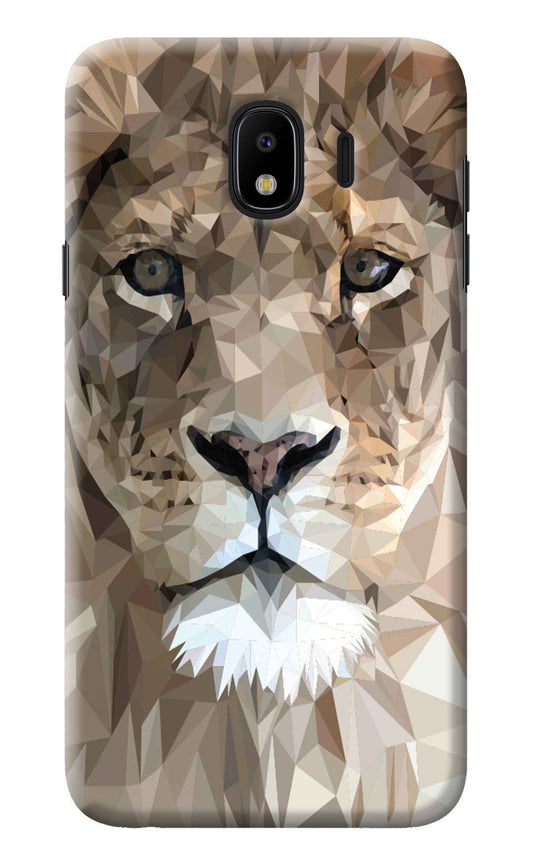 Lion Art Samsung J4 Back Cover