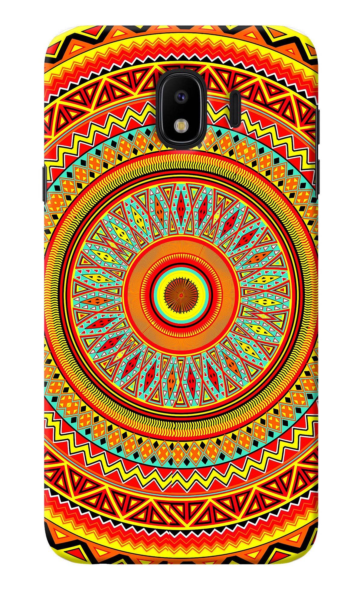 Mandala Pattern Samsung J4 Back Cover