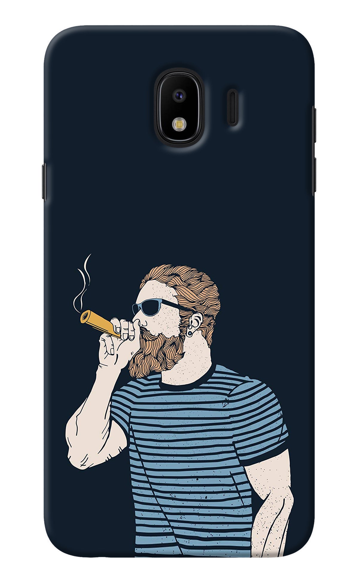 Smoking Samsung J4 Back Cover