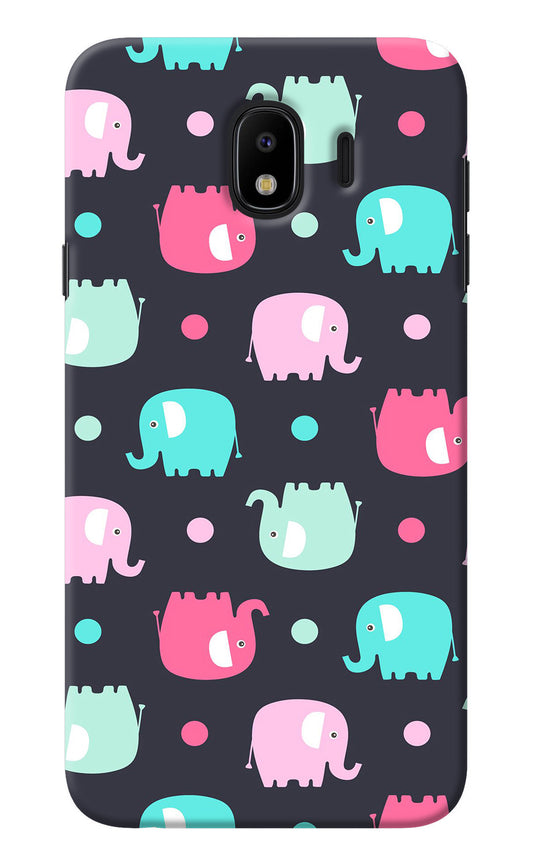 Elephants Samsung J4 Back Cover