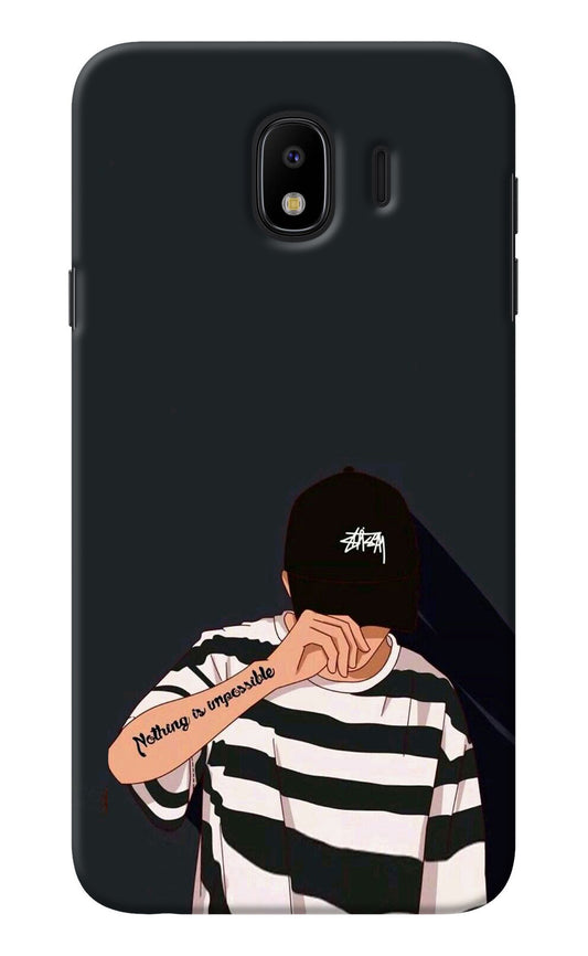 Aesthetic Boy Samsung J4 Back Cover