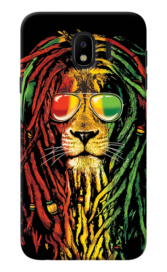 Rasta Lion Samsung J4 Back Cover