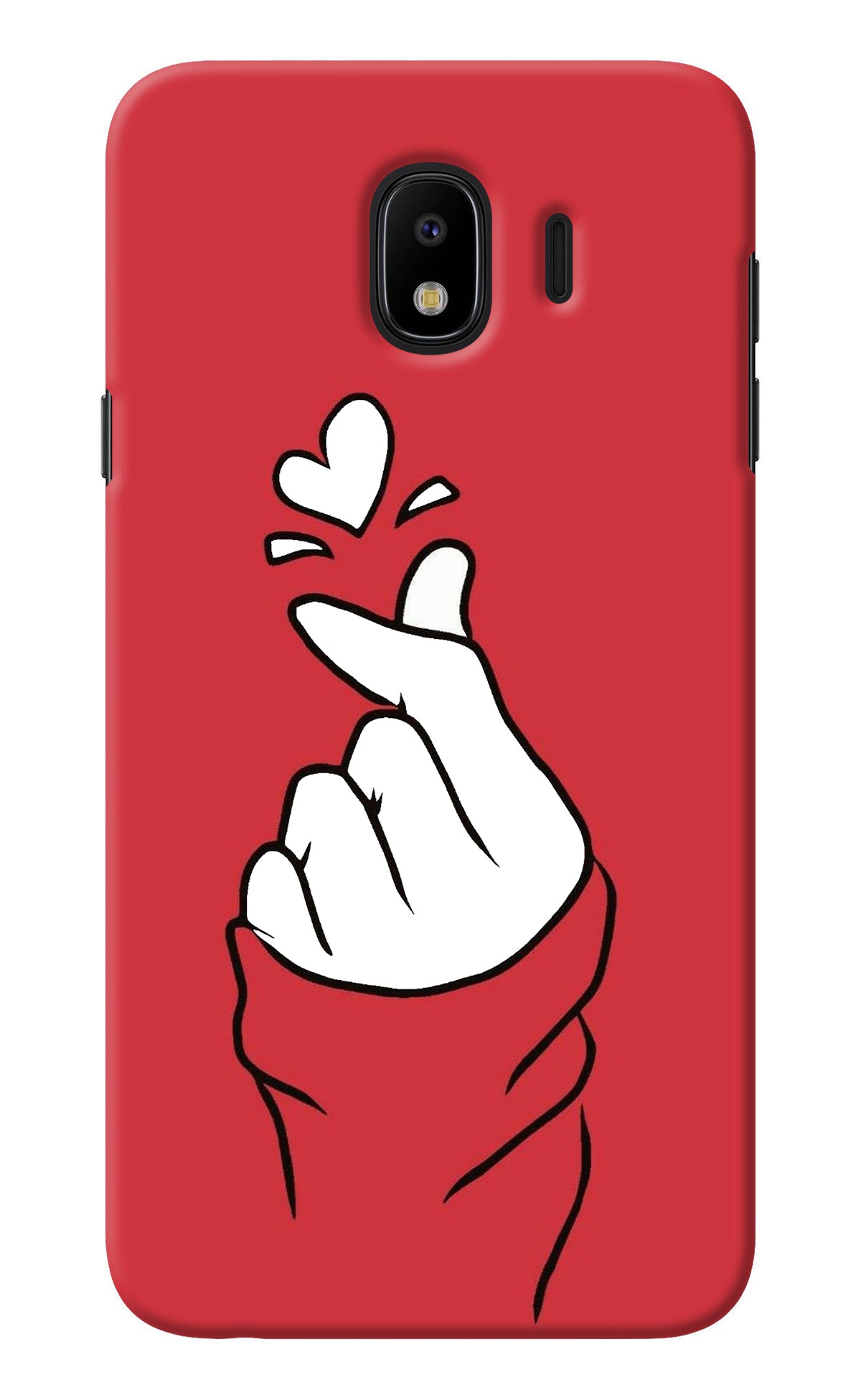 Korean Love Sign Samsung J4 Back Cover