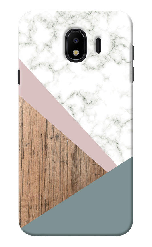 Marble wood Abstract Samsung J4 Back Cover