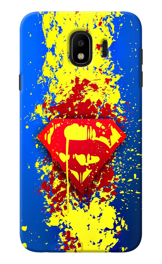 Superman logo Samsung J4 Back Cover