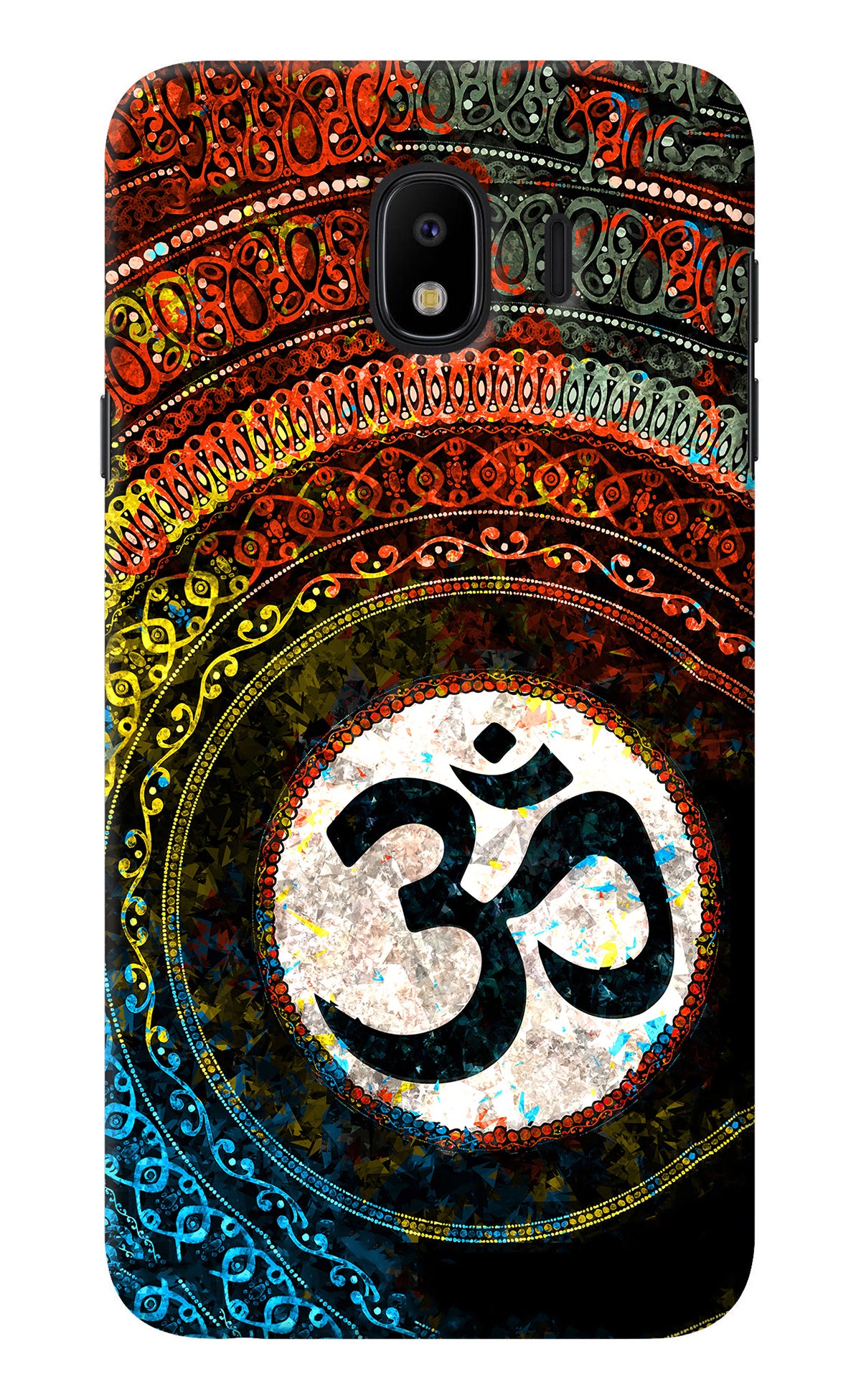 Om Cultural Samsung J4 Back Cover