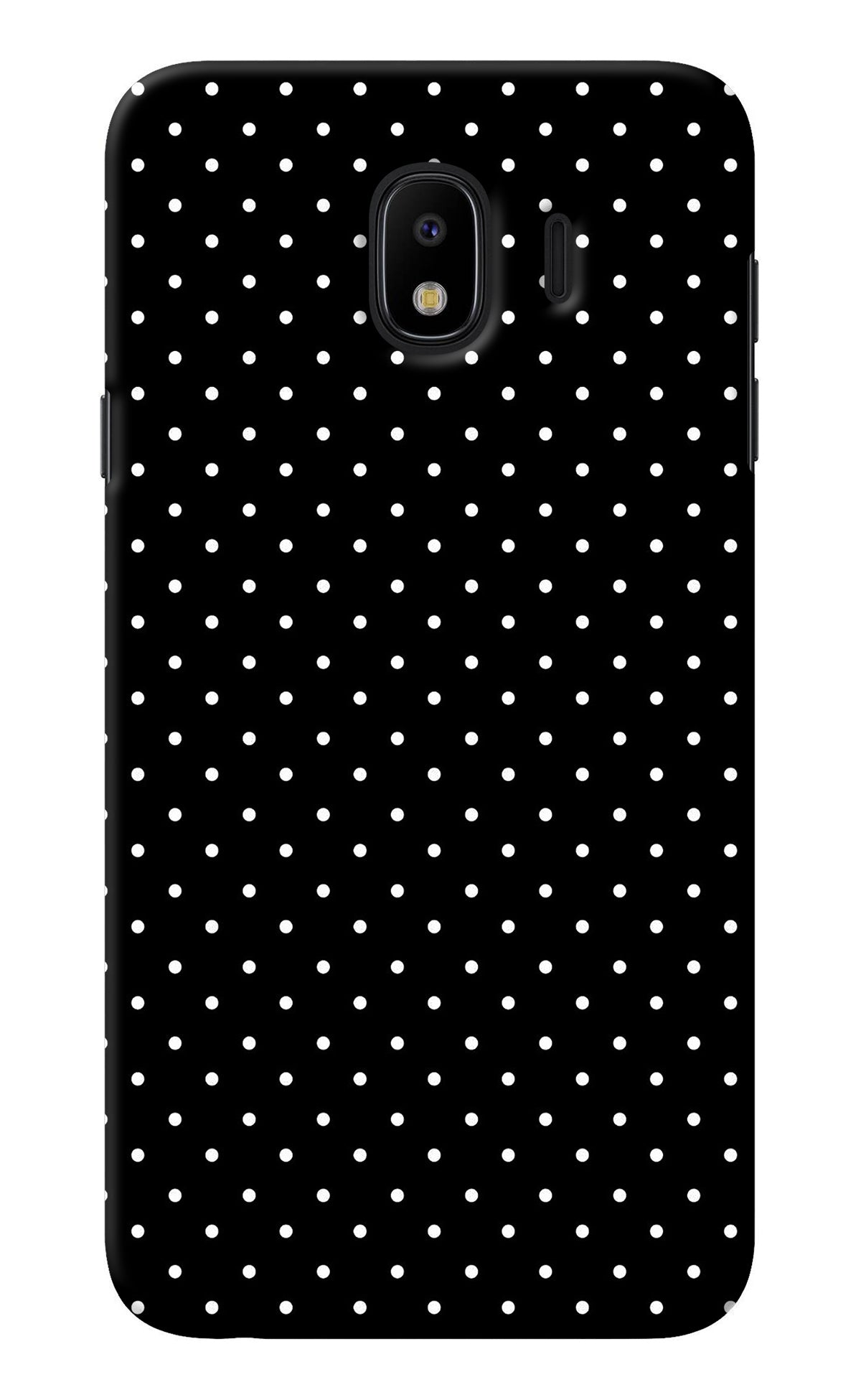 White Dots Samsung J4 Back Cover