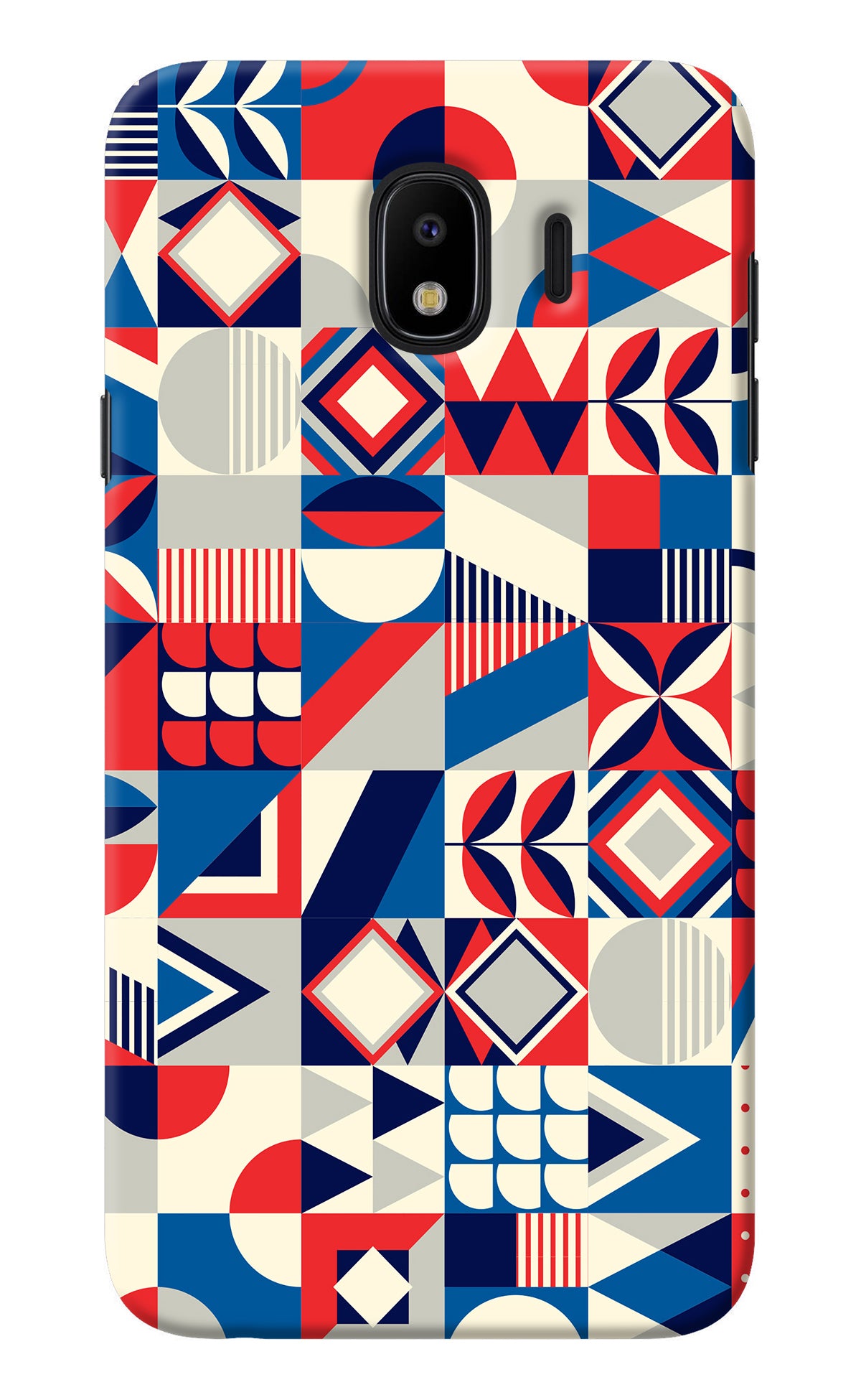 Colorful Pattern Samsung J4 Back Cover