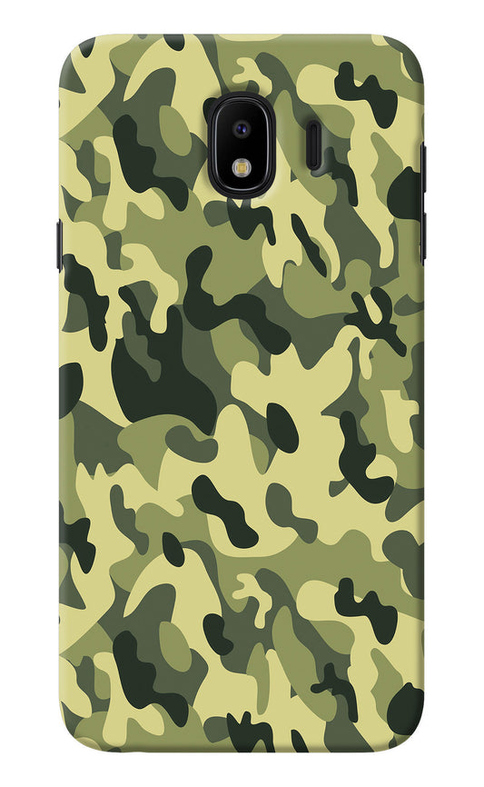 Camouflage Samsung J4 Back Cover