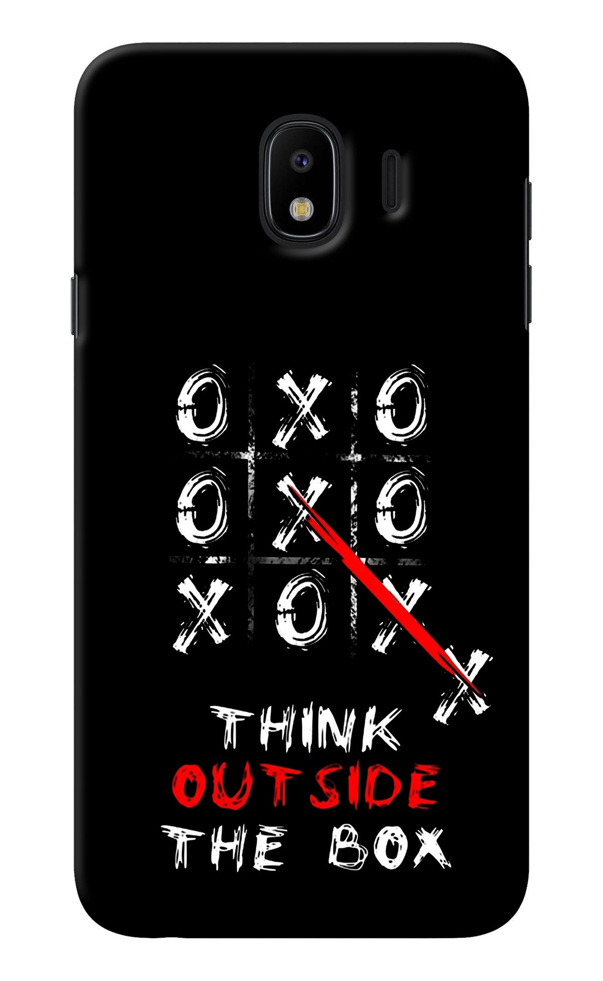 Think out of the BOX Samsung J4 Back Cover