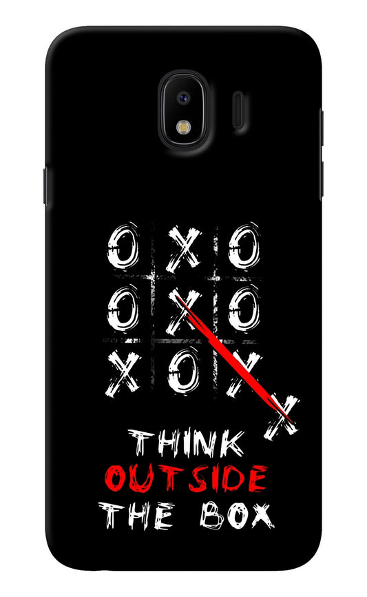 Think out of the BOX Samsung J4 Back Cover