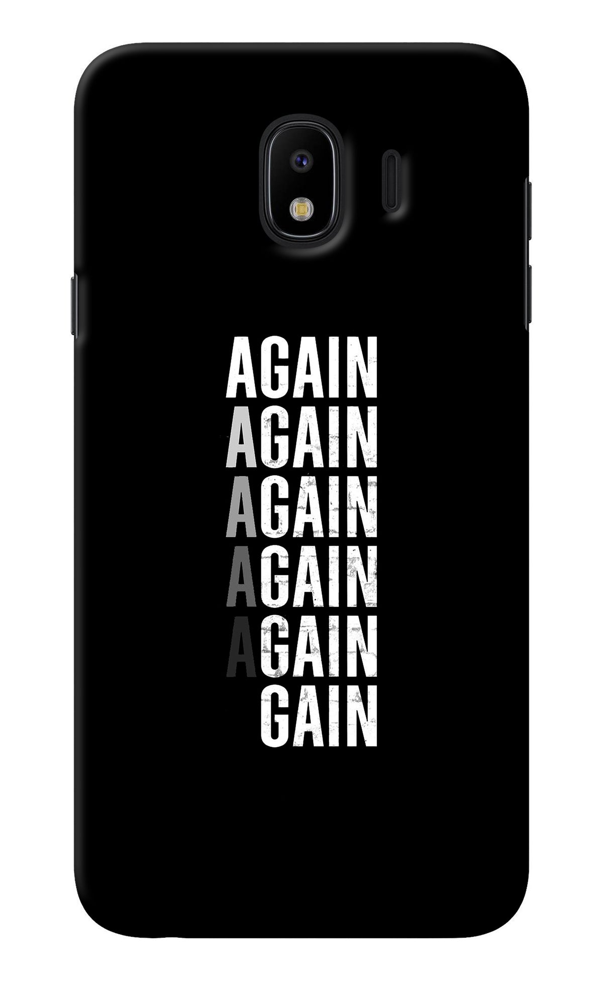 Again Again Gain Samsung J4 Back Cover