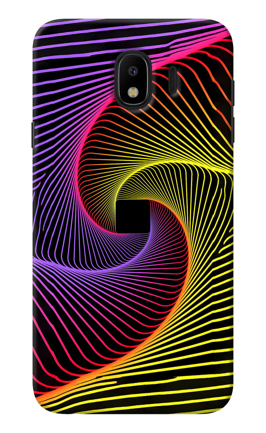 Colorful Strings Samsung J4 Back Cover