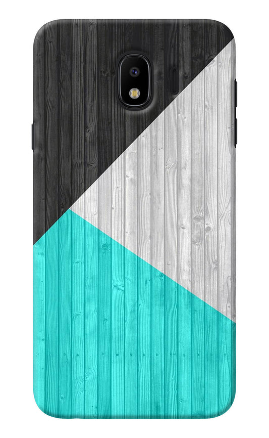 Wooden Abstract Samsung J4 Back Cover