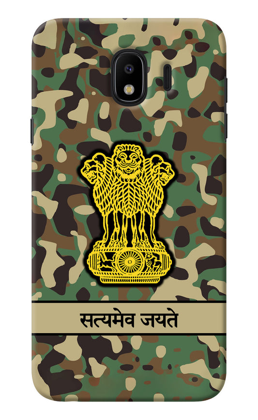 Satyamev Jayate Army Samsung J4 Back Cover