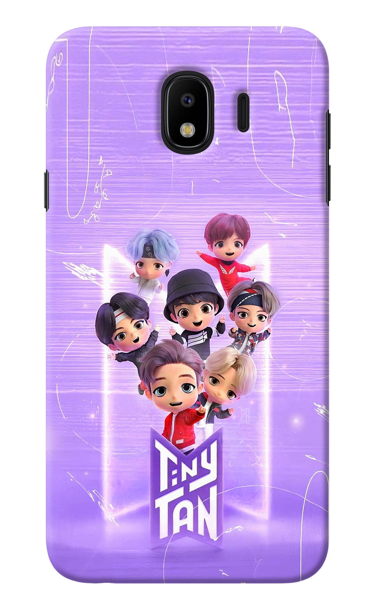 BTS Tiny Tan Samsung J4 Back Cover