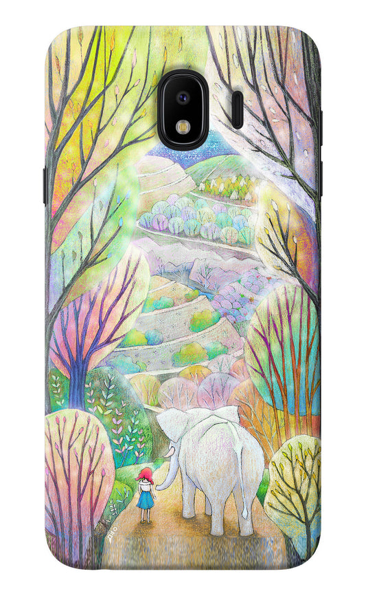 Nature Painting Samsung J4 Back Cover