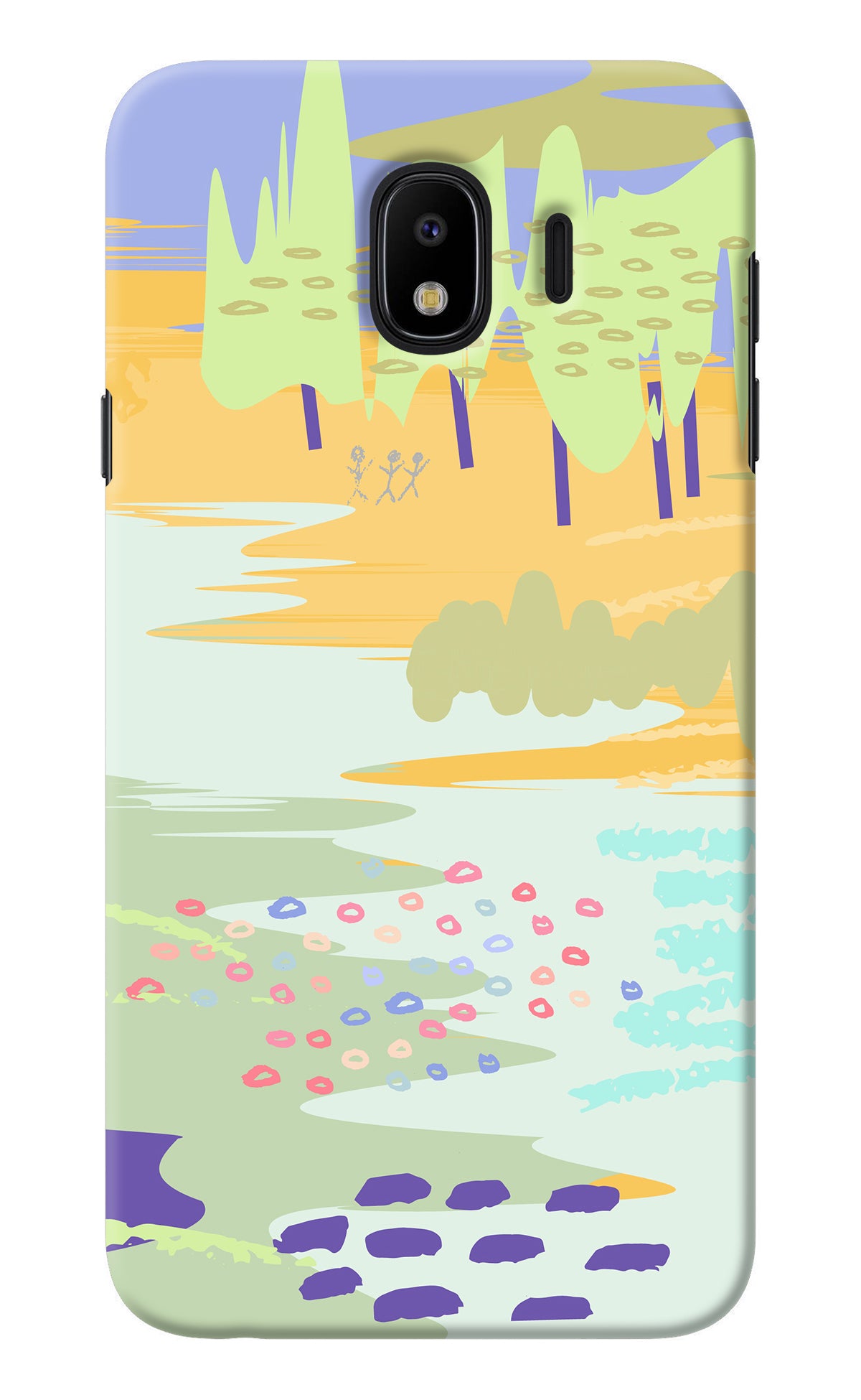 Scenery Samsung J4 Back Cover