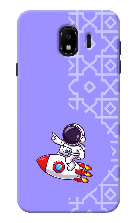 Cute Astronaut Samsung J4 Back Cover
