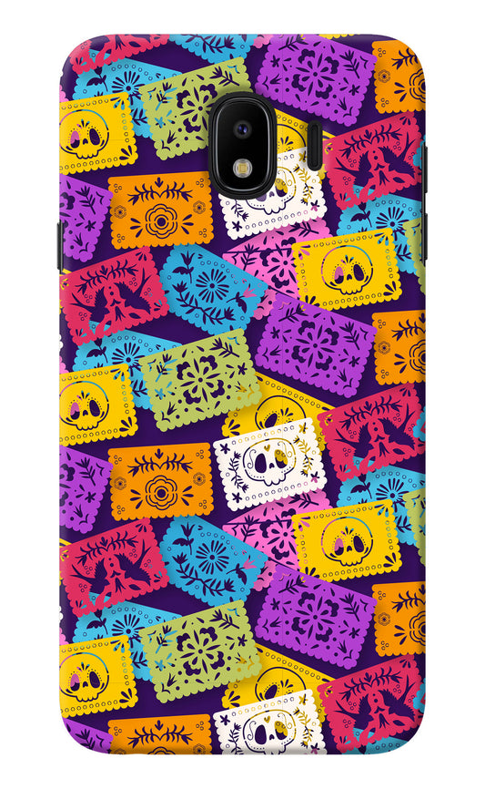 Mexican Pattern Samsung J4 Back Cover