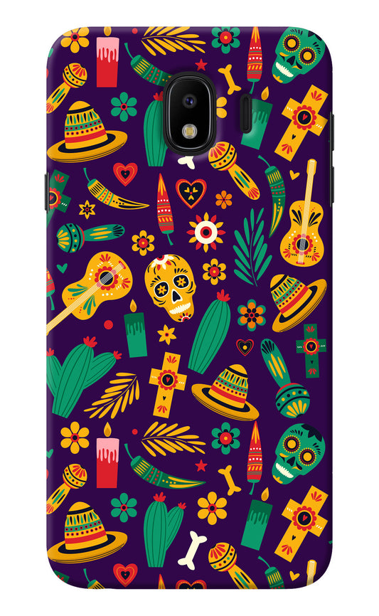Mexican Artwork Samsung J4 Back Cover