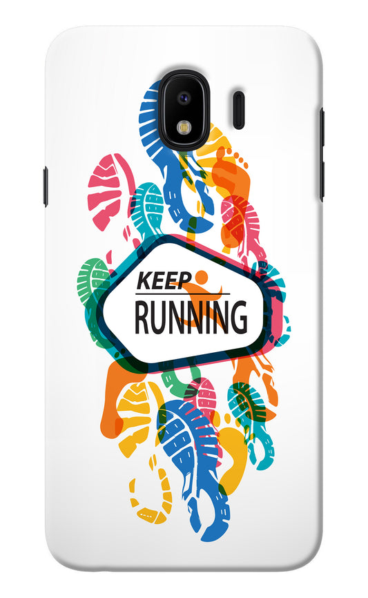 Keep Running Samsung J4 Back Cover