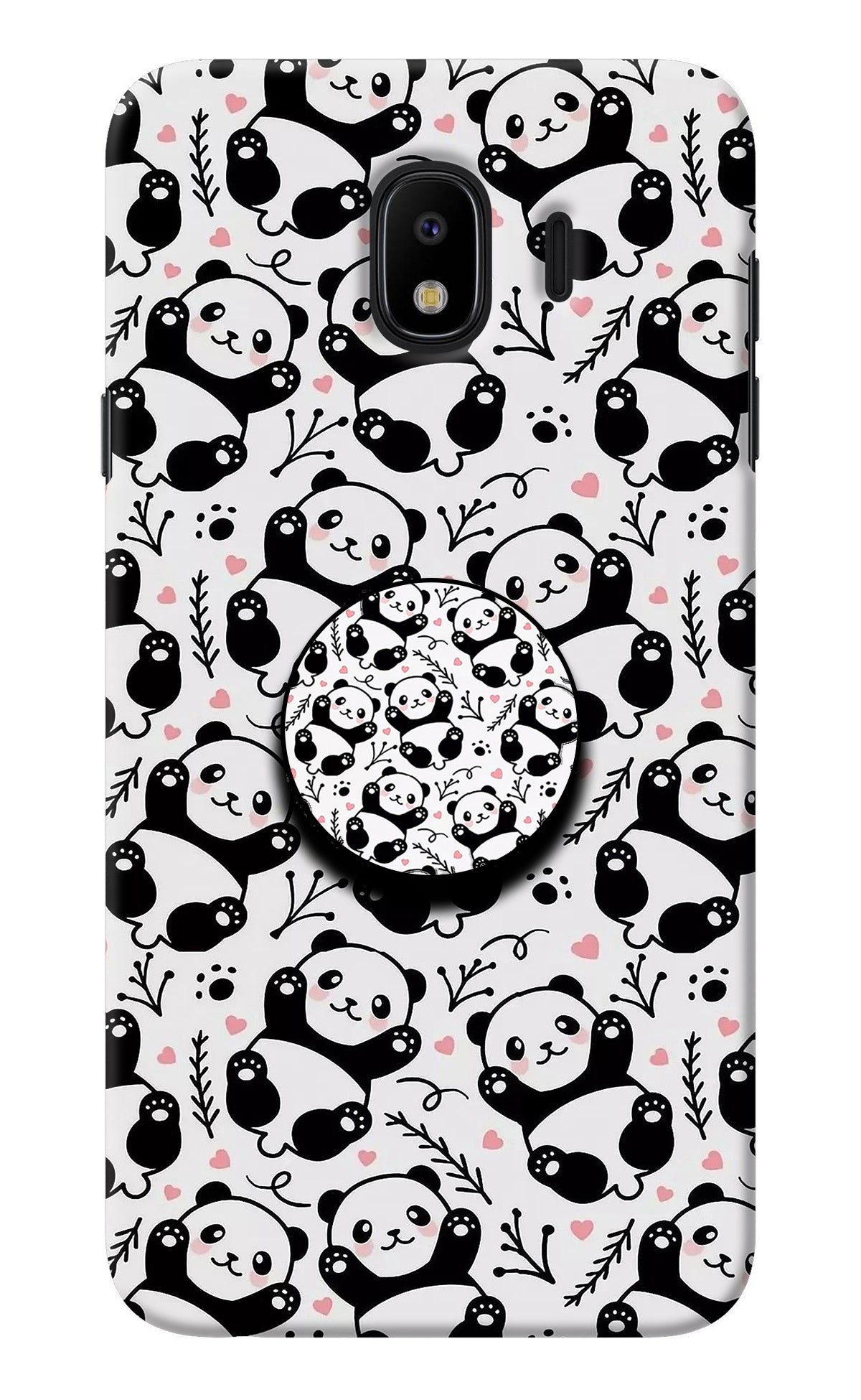 Cute Panda Samsung J4 Pop Case