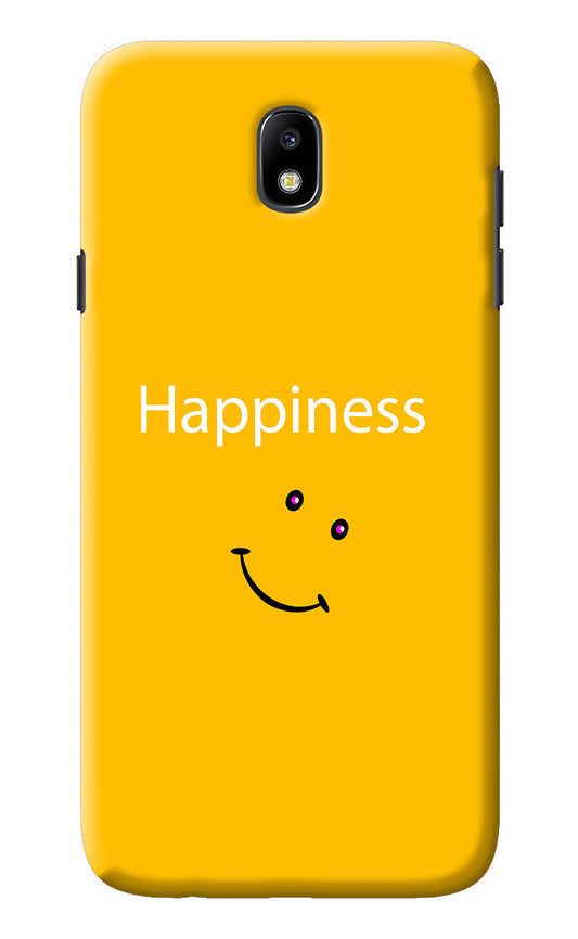 Happiness With Smiley Samsung J7 Pro Back Cover