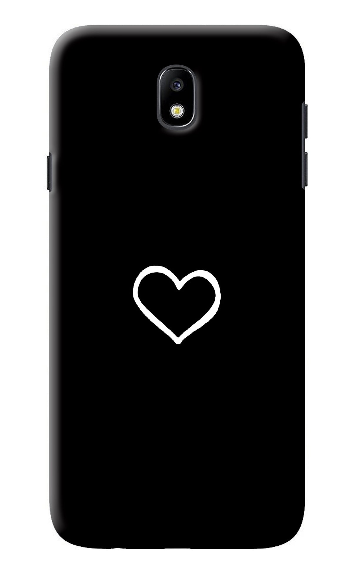 Heart Samsung J7 Pro Back Cover